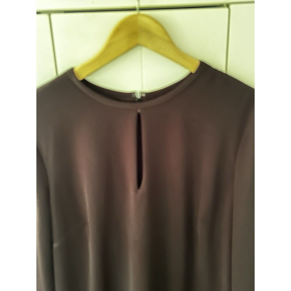 Ralph Lauren Dress Size 16 Black Keyhole Front Shift LBD Basic Traditional Party - Picture 5 of 7